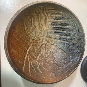 COPY - 1992 North Carolina artist Ben Owen III ceramic pottery bowl